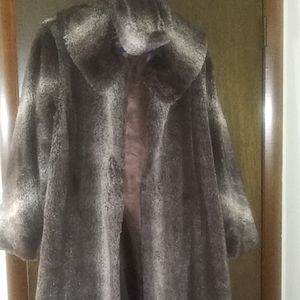 Replica Fur Coat and matching Hat